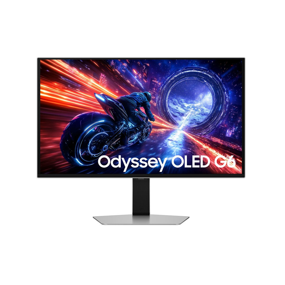 Samsung G60SF computer monitor 68.6 cm (27") 2560 x 1440 pixels Quad HD OLED Silver – Samsung