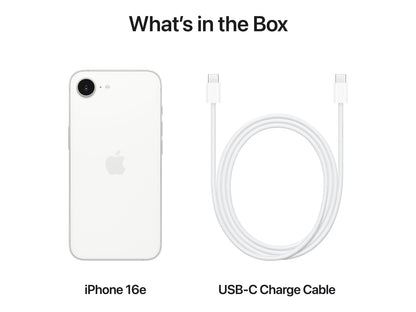 Apple iPhone 16e 256GB Vit – Apple