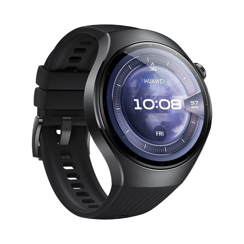 Huawei Watch 5 46mm Svart (Svart Gummiband) – Huawei