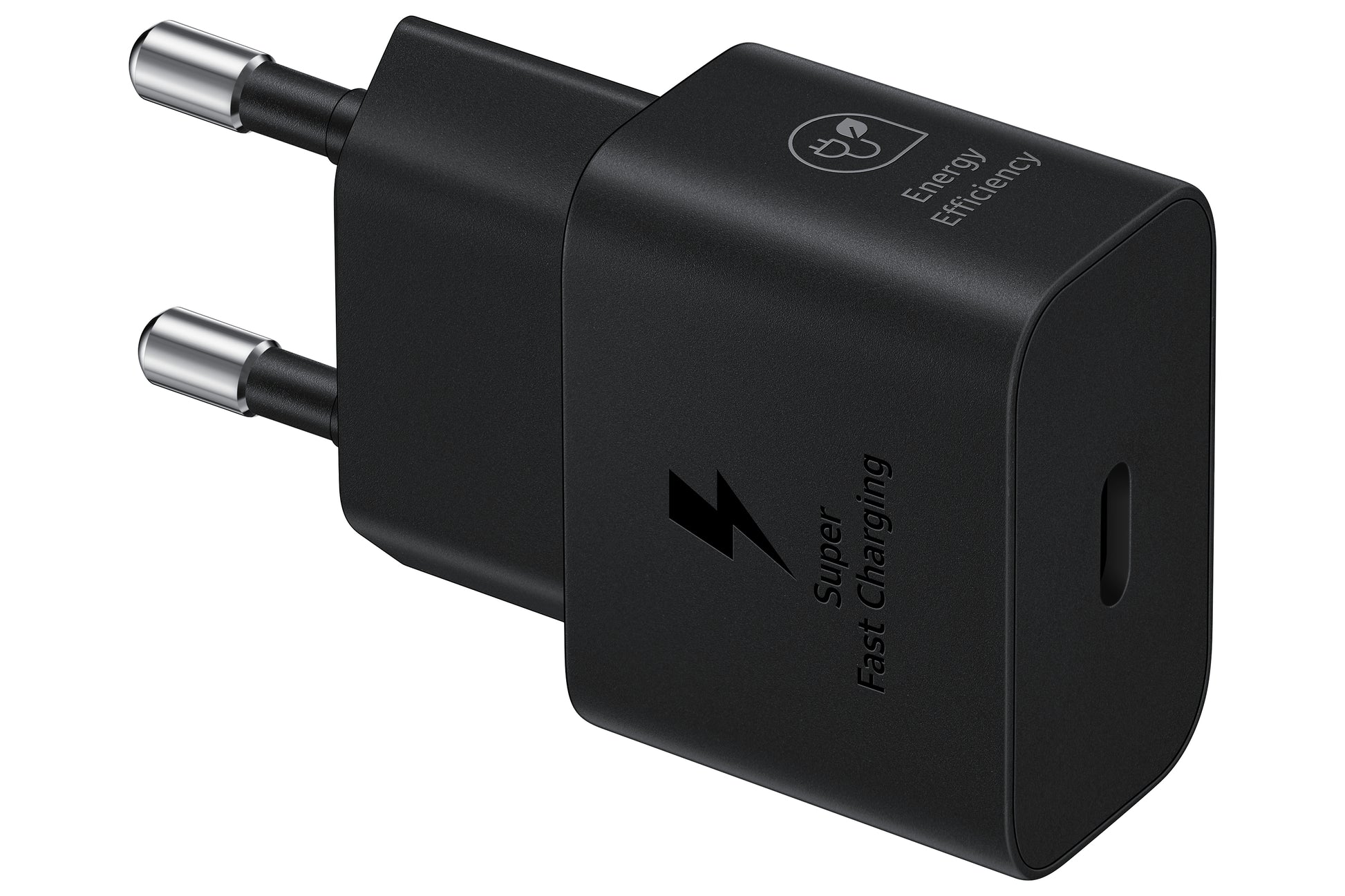Samsung USB-C Snabbladdare 25W T2510 + USB-C Kabel Svart – Samsung