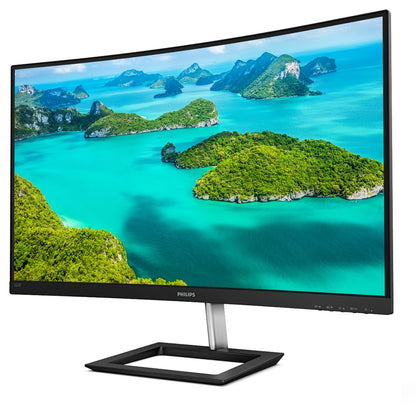 Philips E Line 322E1C/00 LED display 80 cm (31.5") 1920 x 1080 pixels Full HD LCD Black – Philips