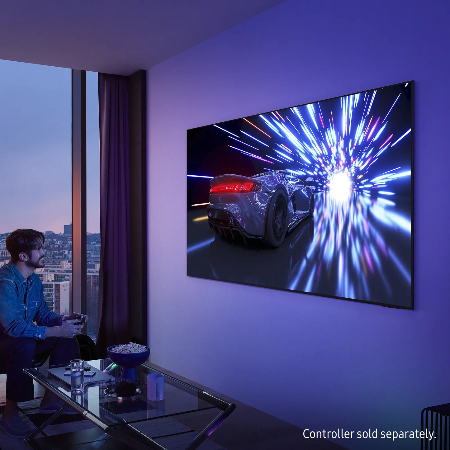 Samsung QE77S95FAT 195,6 cm (77") 4K Ultra HD Smart-TV Wi-Fi Svart