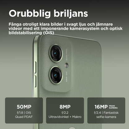 Motorola Moto G55 5G 256GB Grön – Motorola
