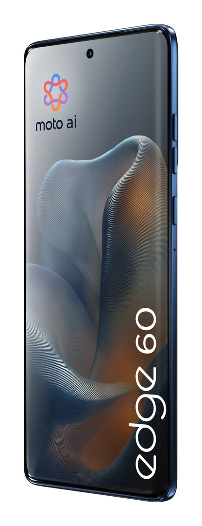 Motorola edge 60 16.9 cm (6.67") Dual SIM Android 15 5G USB Type-C 12 GB 512 GB 5200 mAh Blå – Motorola