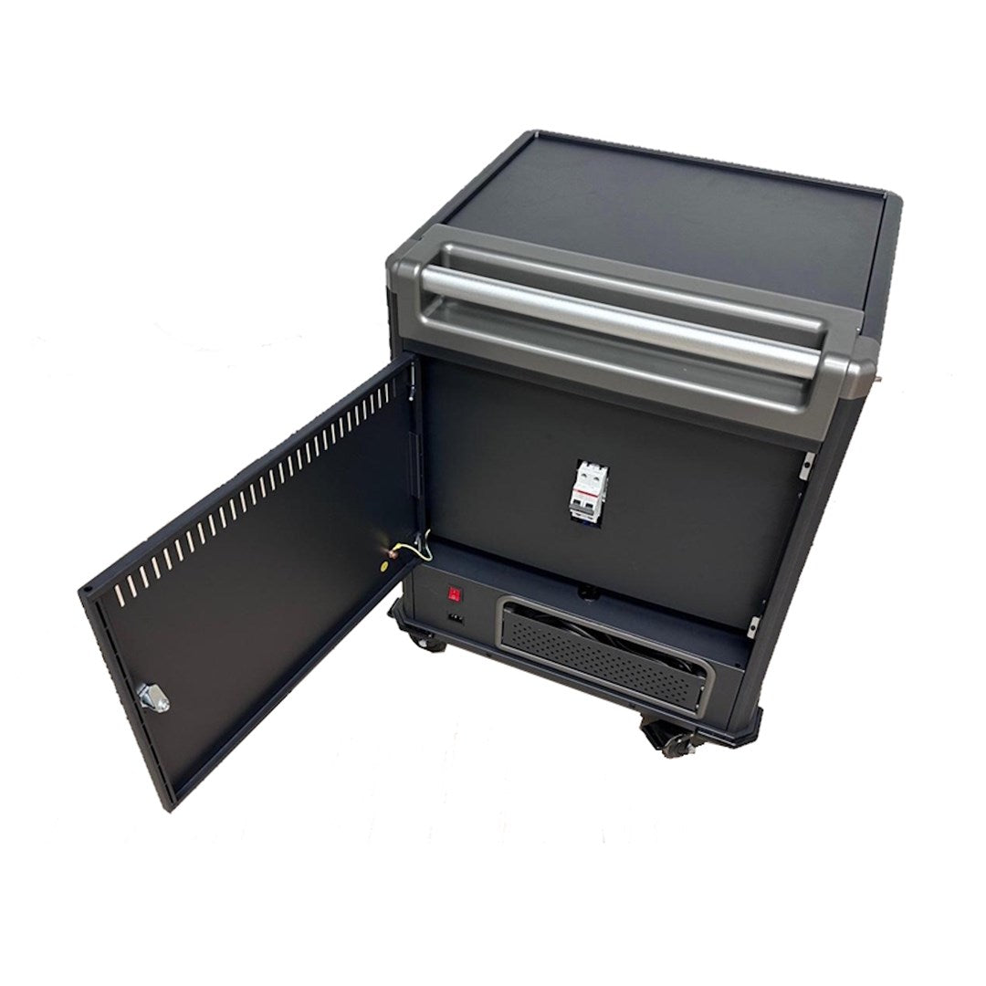 Ewent EW1703 portable device management cart/cabinet Black, Grey – EWENT