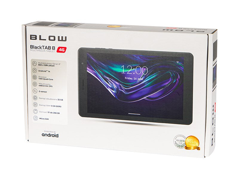 Tablet BLOW BlackTAB8 3/32GB 4G LTE – BLOW