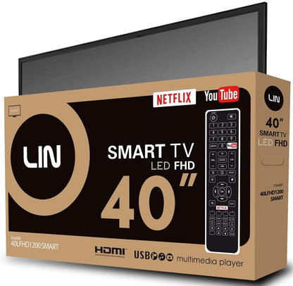 LIN 40LFHD1200 SMART TV 40" Full HD DVB-T2 – LIN