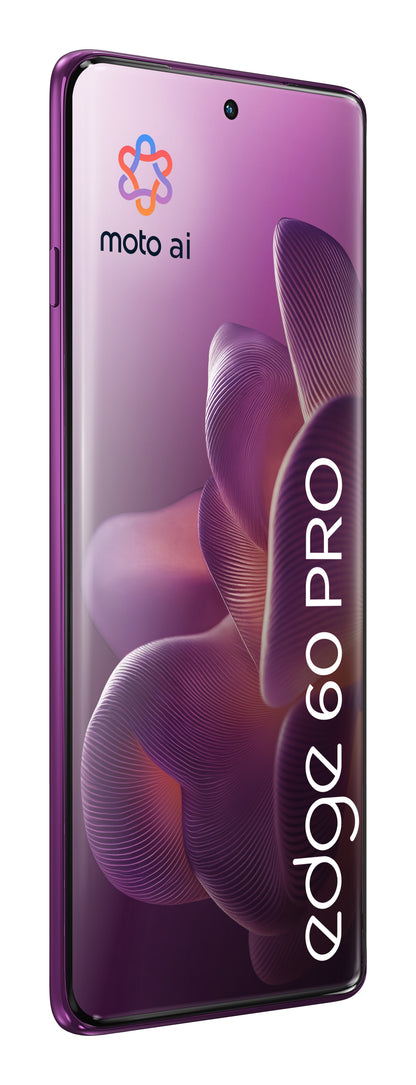 Motorola edge 60 pro 16,9 cm (6.67") Dubbla SIM-kort Android 15 5G USB Type-C 12 GB 512 GB 6000 mAh Lila