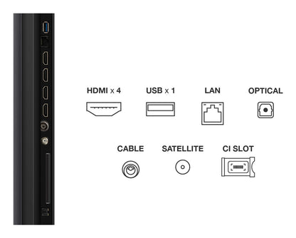 TCL Q6C 85Q6C TV 2.16 m (85") 4K Ultra HD Smart TV Wi-Fi Metallic