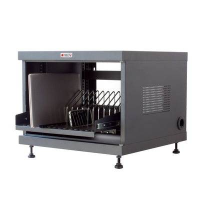 Techly Professional Charging Cabinet 14 Tablets and Smartphones