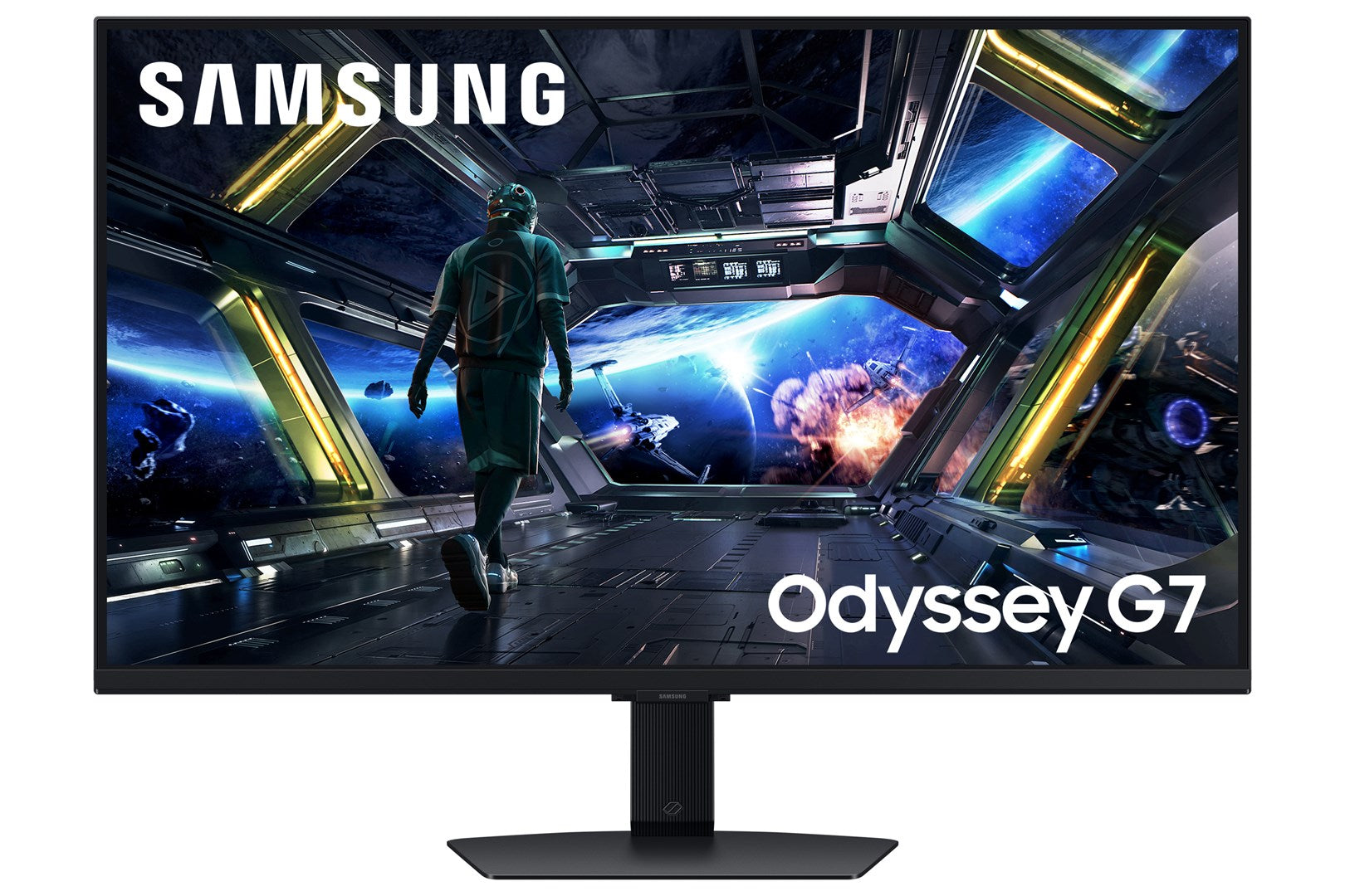Samsung G70F computer monitor 68.6 cm (27") 3840 x 2160 pixels 4K Ultra HD LCD Black – Samsung