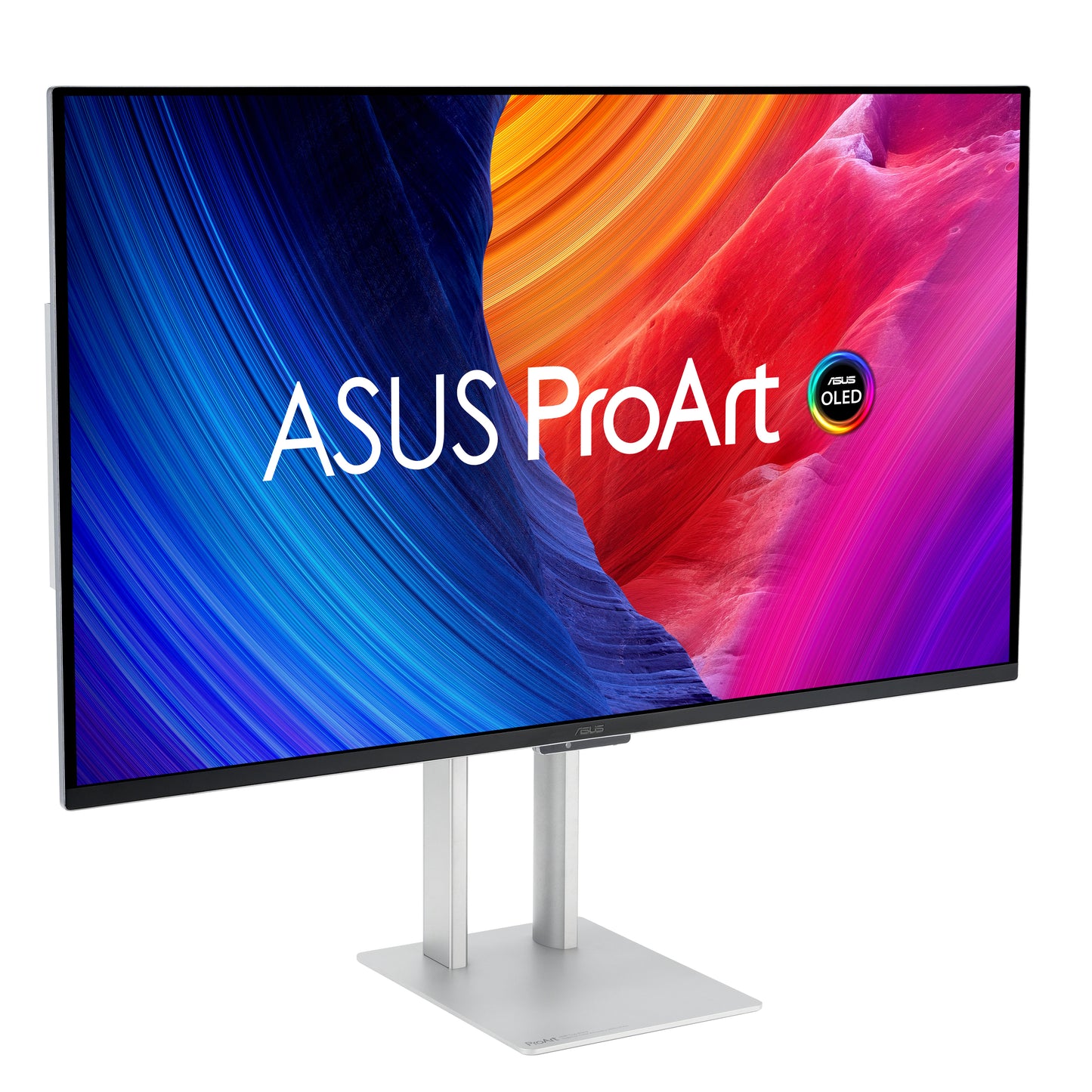 ASUS ProArt OLED PA32UCDM platta pc-skärmar 80 cm (31.5") 3840 x 2160 pixlar 4K Ultra HD QD-OLED Silver