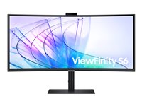 Samsung ViewFinity S6 S34C652VEU 34 VA 3440 x 1440 (UltraWide) HDMI DisplayPort USB-C 100Hz Dockingskærm