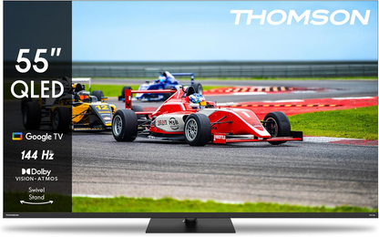 Thomson Q70 Series 55QG7C14 TV-apparat 139,7 cm (55") 4K Ultra HD Smart-TV Wi-Fi Svart 350 cd/m²