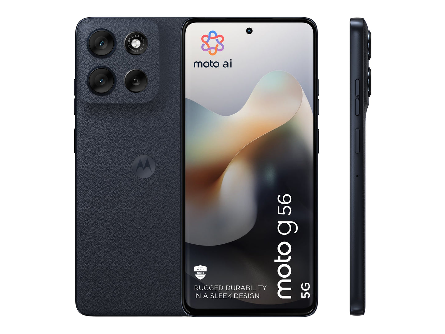 Motorola Moto G56 6.72 256GB Pantone sort østers