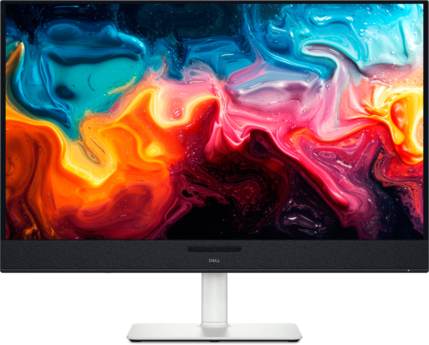 DELL Plus S3225QC platta pc-skärmar 80,3 cm (31.6") 3840 x 2160 pixlar 4K Ultra HD QD-OLED Svart, Silver