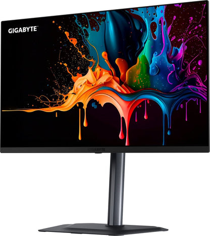 GIGABYTE MO27Q3 27” OLED QHD Gaming Monitor - 2560 x 1440, 360Hz, 0.03ms, 250 cd/m², G-Sync Compatible, FreeSync Premium Pro, Display HDR True Black 400, HDMI 2.1, Displayport 1.4 – Gigabyte