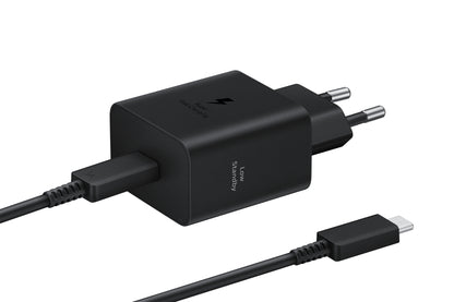 Samsung USB-C Snabbladdare 45W + USB-C Kabel Ep-T4510 Svart – Samsung