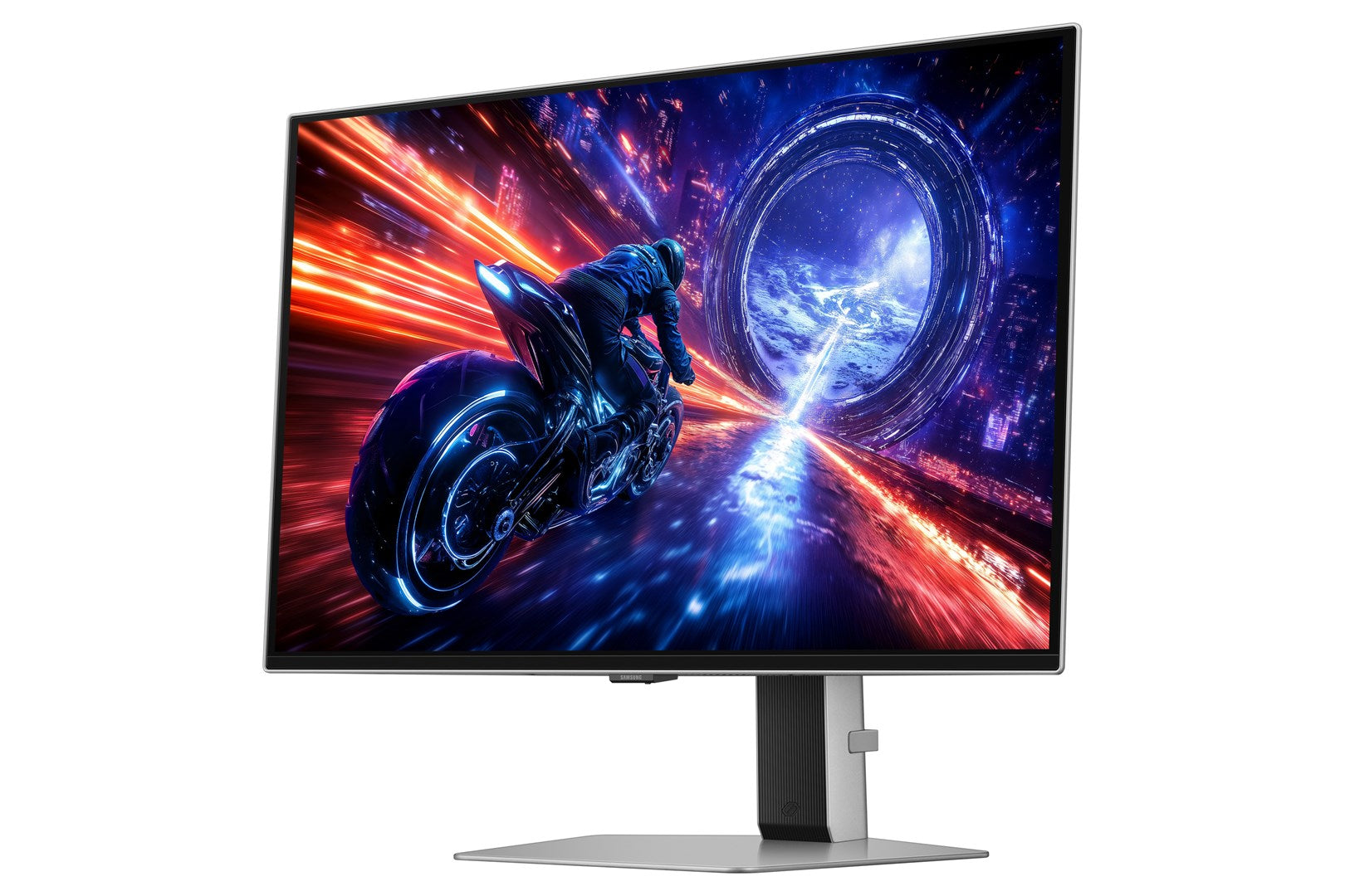Samsung G60SF computer monitor 68.6 cm (27") 2560 x 1440 pixels Quad HD OLED Silver – Samsung