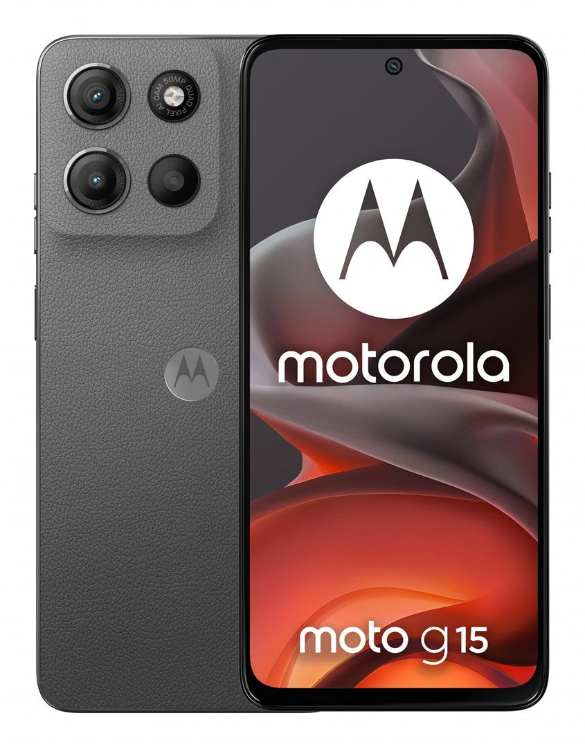 Motorola moto g15 17.1 cm (6.72") Dual SIM Android 15 4G USB Type-C 8 GB 128 GB 5200 mAh Grey – Motorola