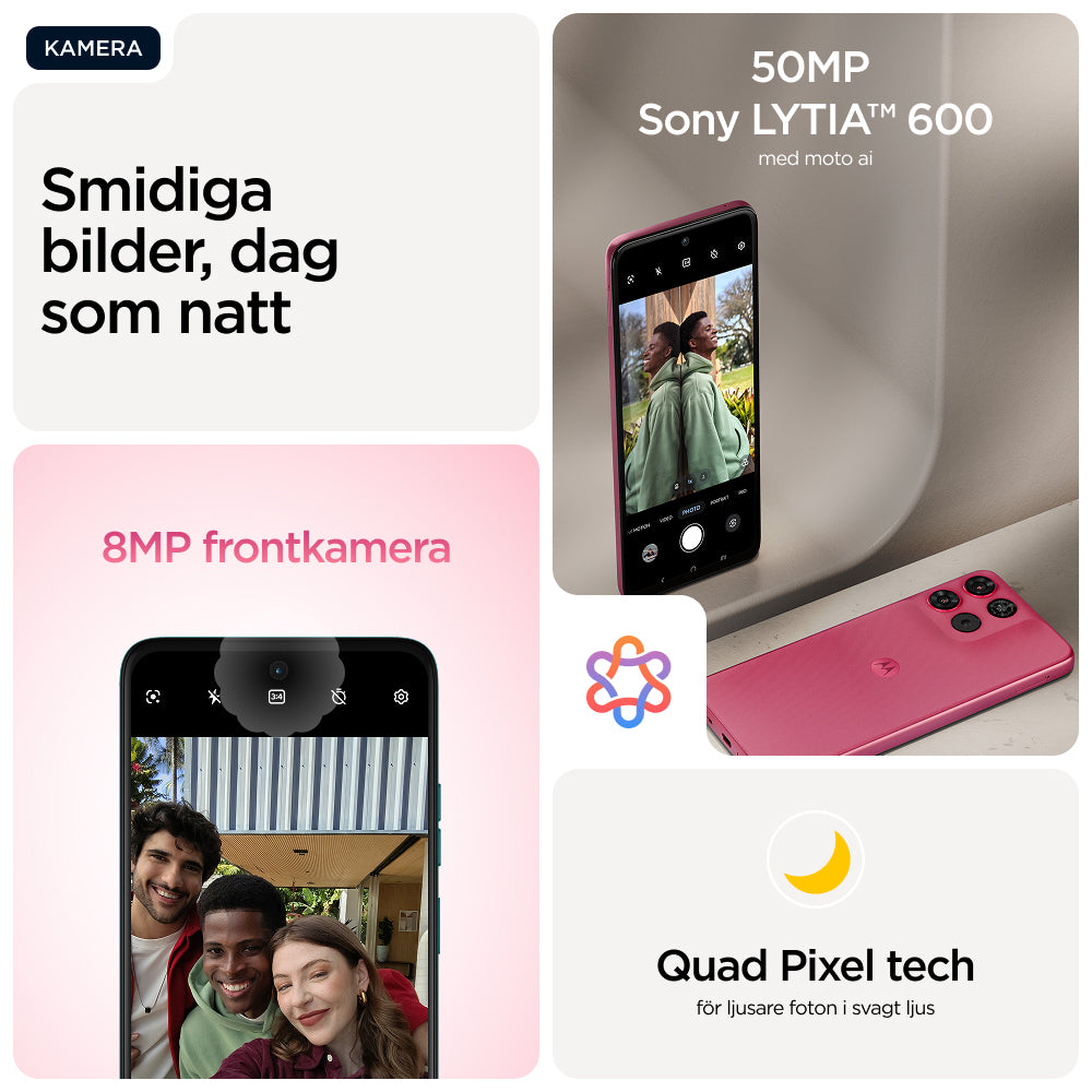 Motorola Moto G57 Power 12GB/256GB Rosa – Motorola