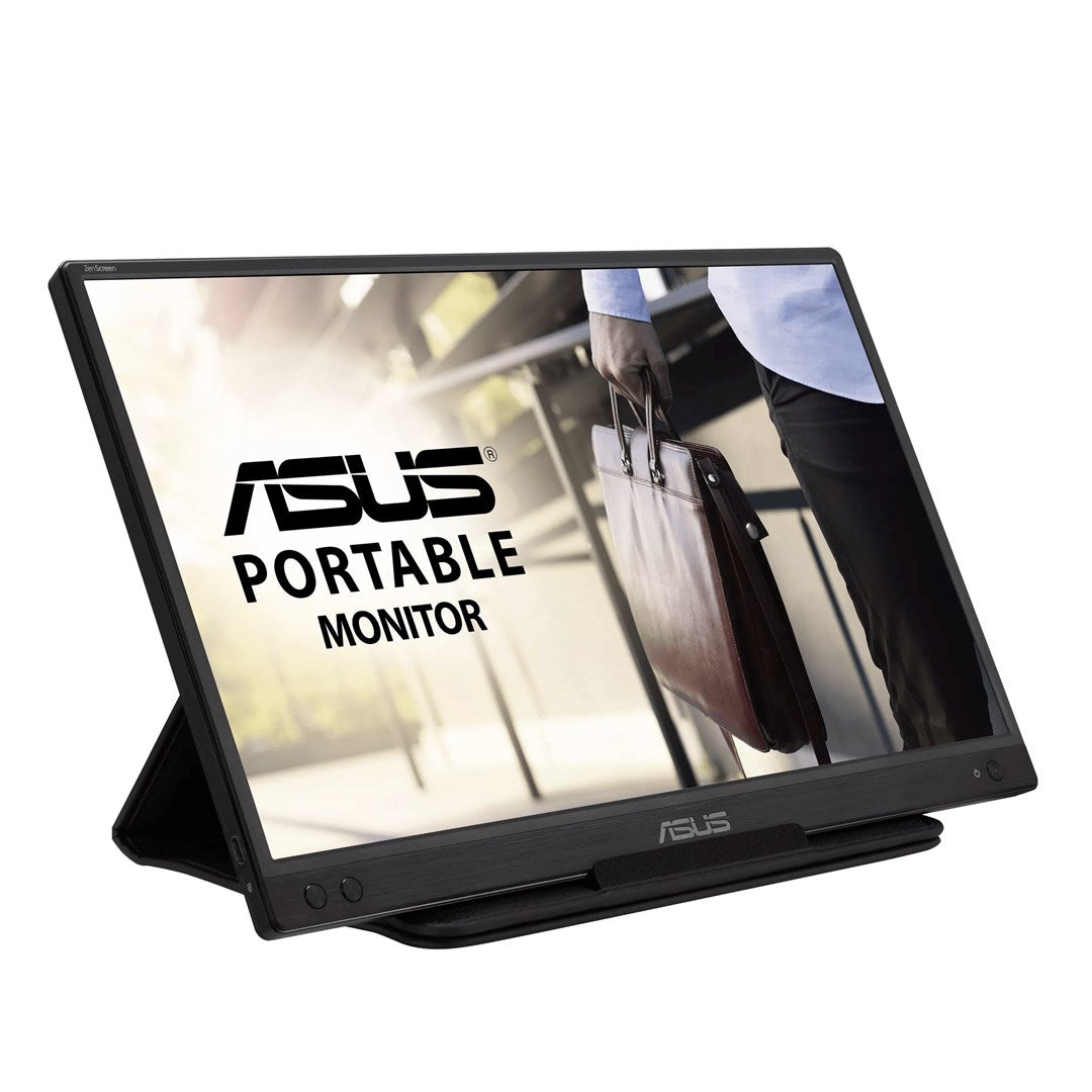 ASUS ZenScreen MB166C computer monitor 39.6 cm (15.6") 1920 x 1080 pixels Full HD LED Black – ASUS