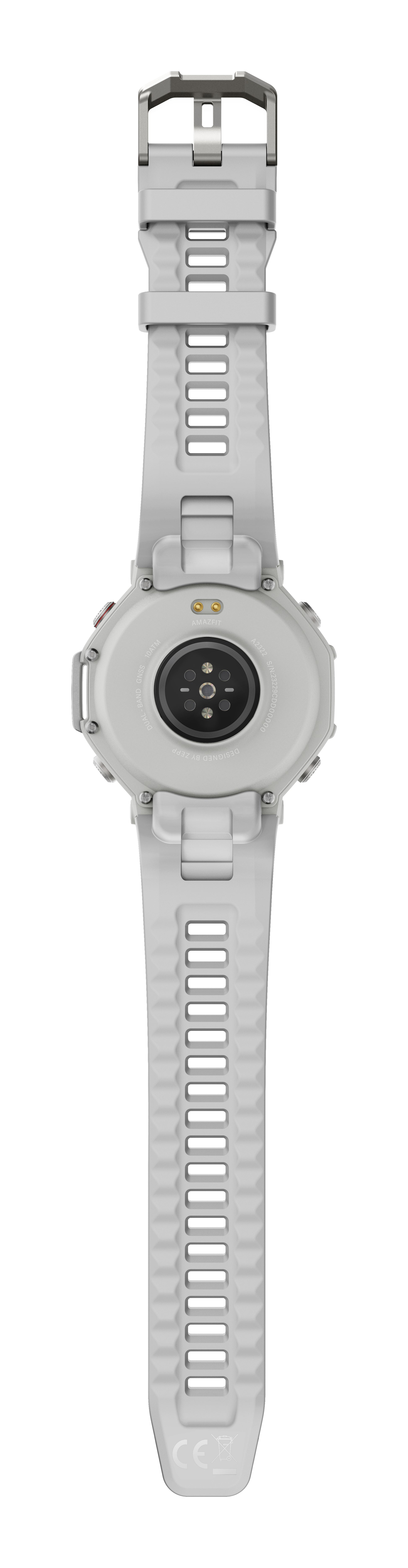 Amazfit T-Rex 3 Grå (Grått Silikonband) – Amazfit