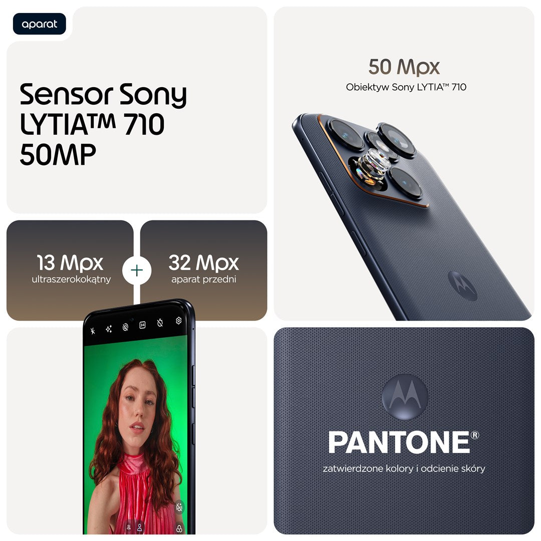 Motorola edge 70 fusion 17.2 cm (6.78") Dual SIM Android 16.0 5G USB Type-C 12 GB 256 GB 7000 mAh Black – Motorola
