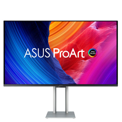 ASUS ProArt OLED PA32UCDM platta pc-skärmar 80 cm (31.5") 3840 x 2160 pixlar 4K Ultra HD QD-OLED Silver