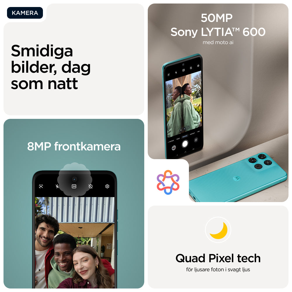 Motorola Moto G57 Power 12GB/256GB Blå – Motorola