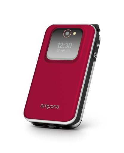 Emporia emporiaJOY-LTE 7,11 cm (2.8") 115 g Röd Seniortelefon