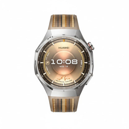 Huawei WATCH GT6 PRO 3,73 cm (1.47") AMOLED 46 mm Digital 466 x 466 pixlar Pekskärm Svart, Titan GPS