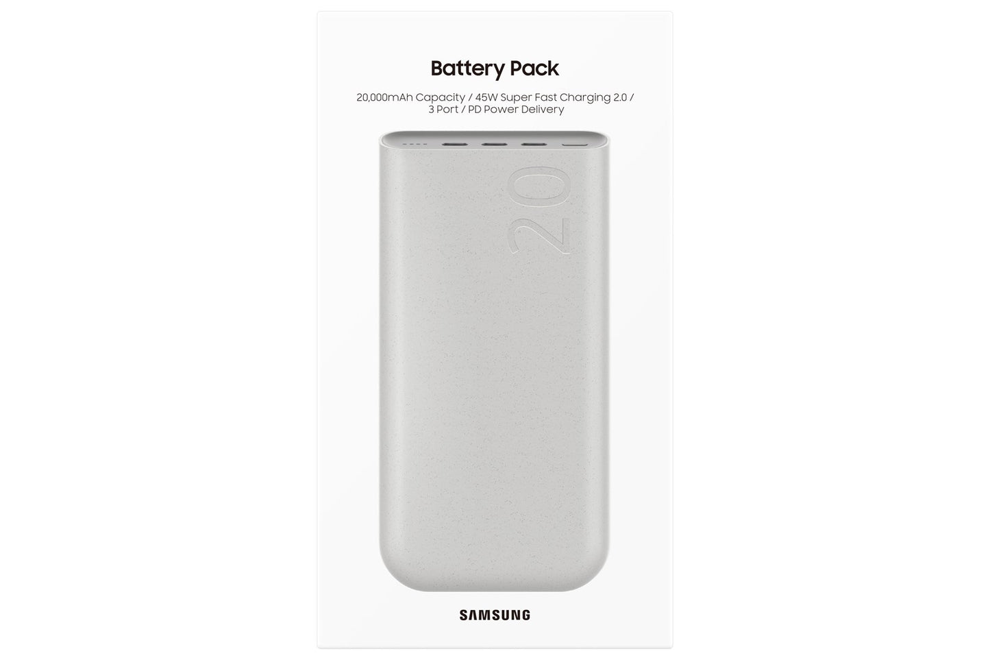 Samsung Powerbank 20.000mAh Beige – Samsung