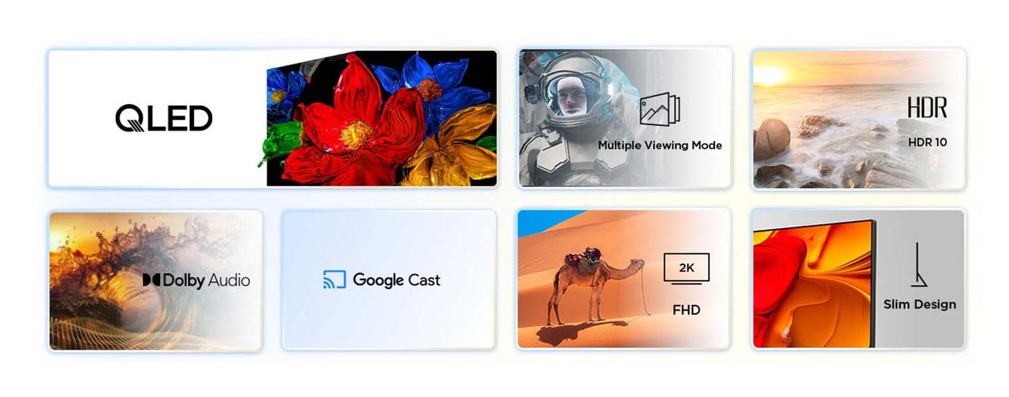 TCL S59K 32S59K TV 81.3 cm (32") Full HD Smart TV Wi-Fi Metallic