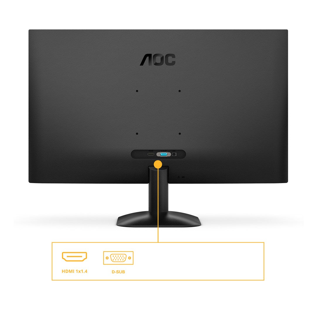 AOC B3 24B35HM2 computer monitor 60.5 cm (23.8") 1920 x 1080 pixels Full HD LED Black