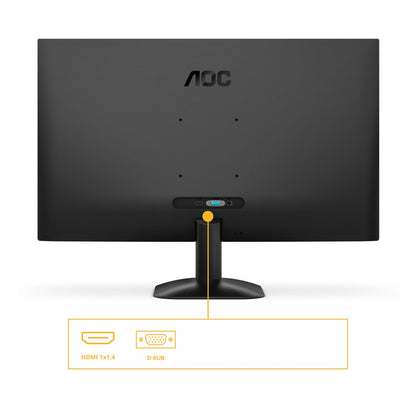 AOC B3 24B35HM2 computer monitor 60.5 cm (23.8") 1920 x 1080 pixels Full HD LED Black