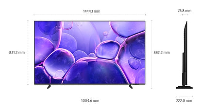 Samsung U8000F UE65U8092FUXXH TV 165.1 cm (65") 4K Ultra HD Smart TV Wi-Fi Black – Samsung