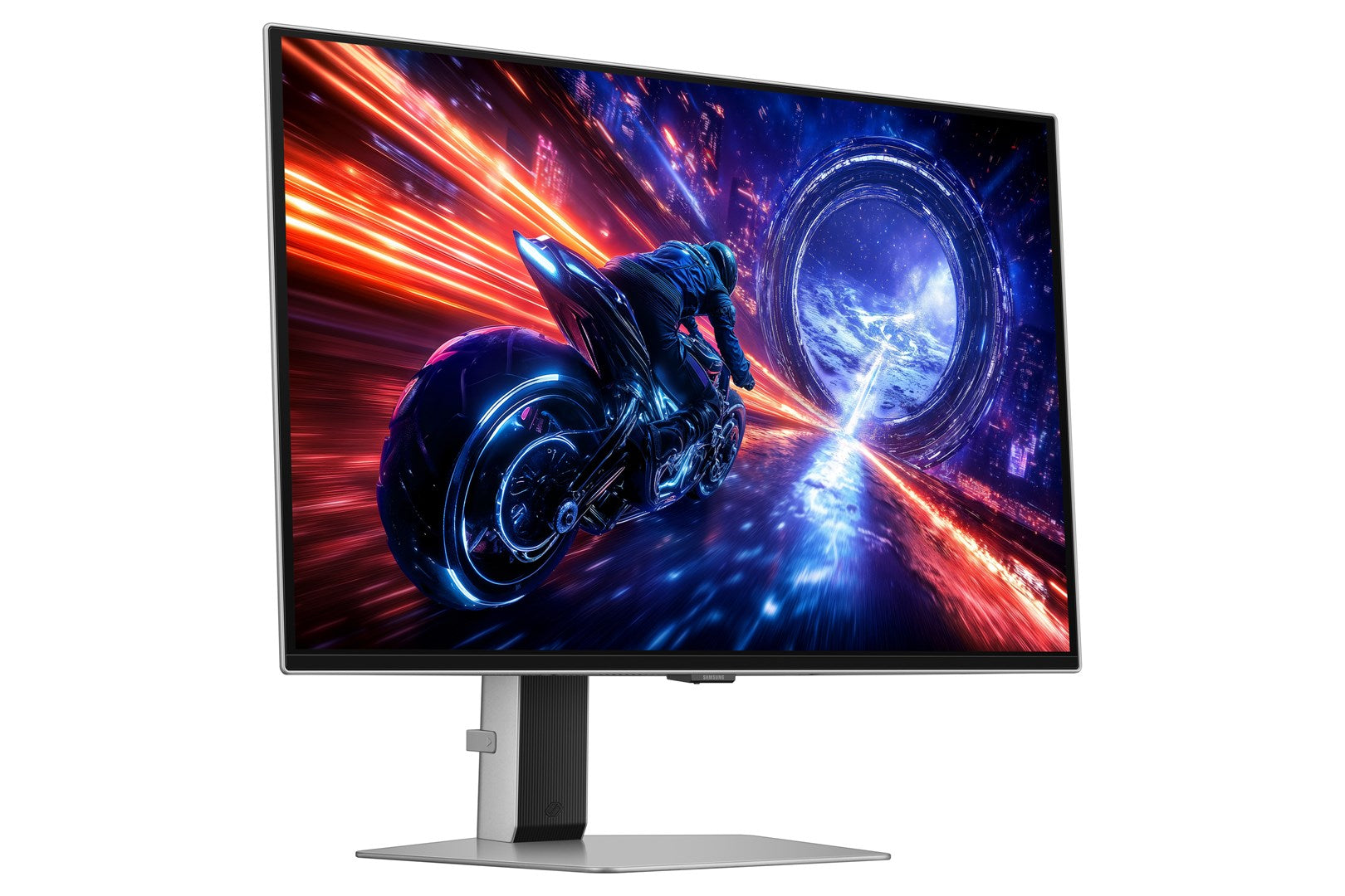 Samsung G60SF computer monitor 68.6 cm (27") 2560 x 1440 pixels Quad HD OLED Silver – Samsung