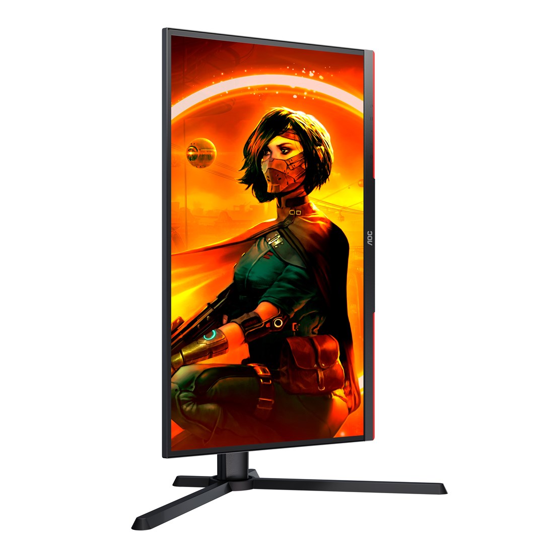 AOC G3 25G3ZM/BK computer monitor 62.2 cm (24.5") 1920 x 1080 pixels Full HD Black, Red – AOC