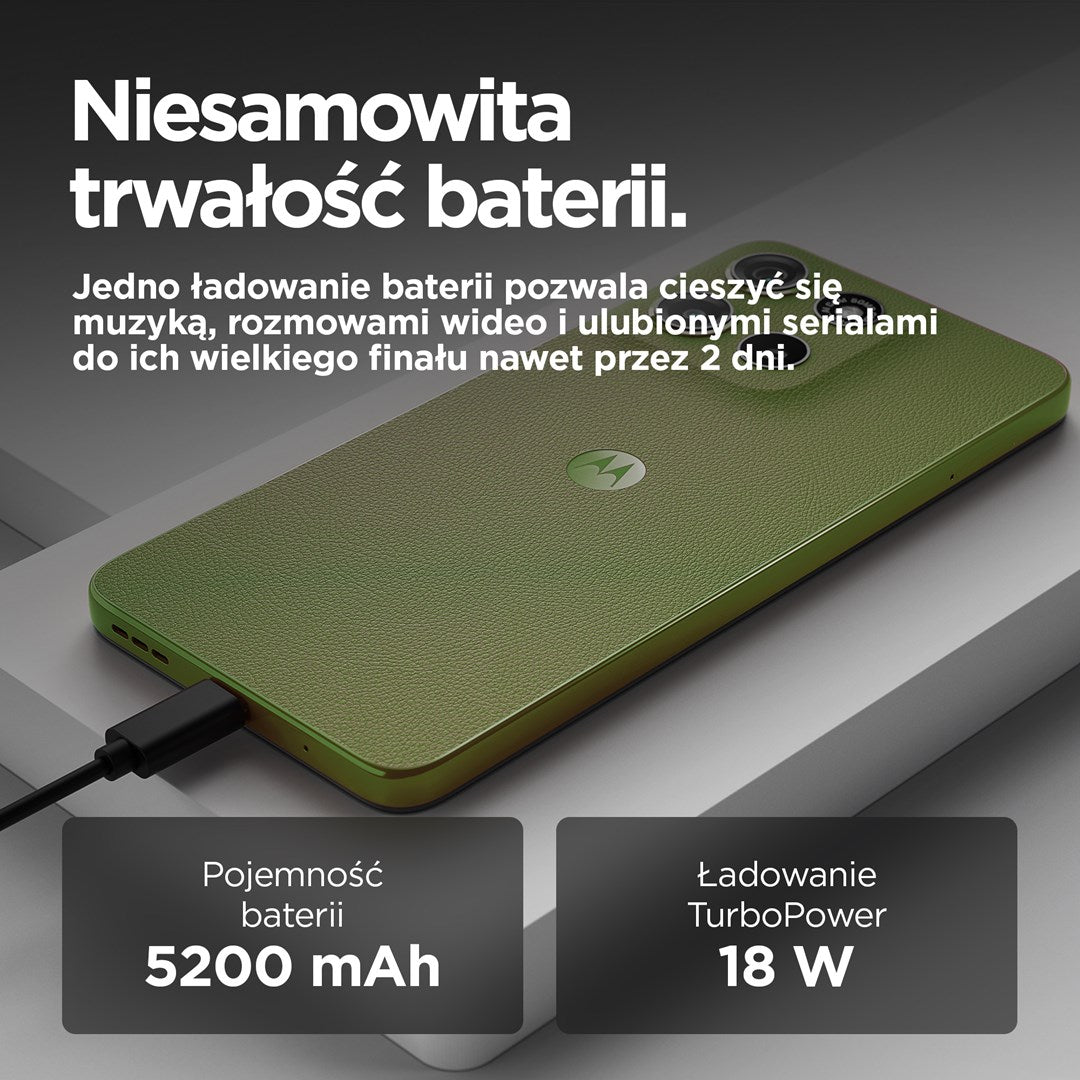 Motorola moto g15 17,1 cm (6.72") Dual SIM Android 15 4G USB Type-C 8 GB 128 GB 5200 mAh Green – Motorola