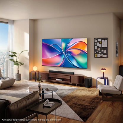 Hisense 43E7Q 109,2 cm (43") 4K Ultra HD Smart-TV Wi-Fi Svart