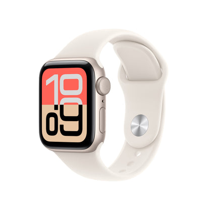 Apple Watch SE 3 40mm Gold (Beige Rubber Strap S/M)