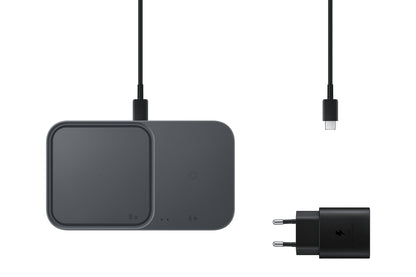 Samsung EP-P5400 Hörlurar, Smartphone, Smartwatch Grå USB Trådlös laddning inomhus