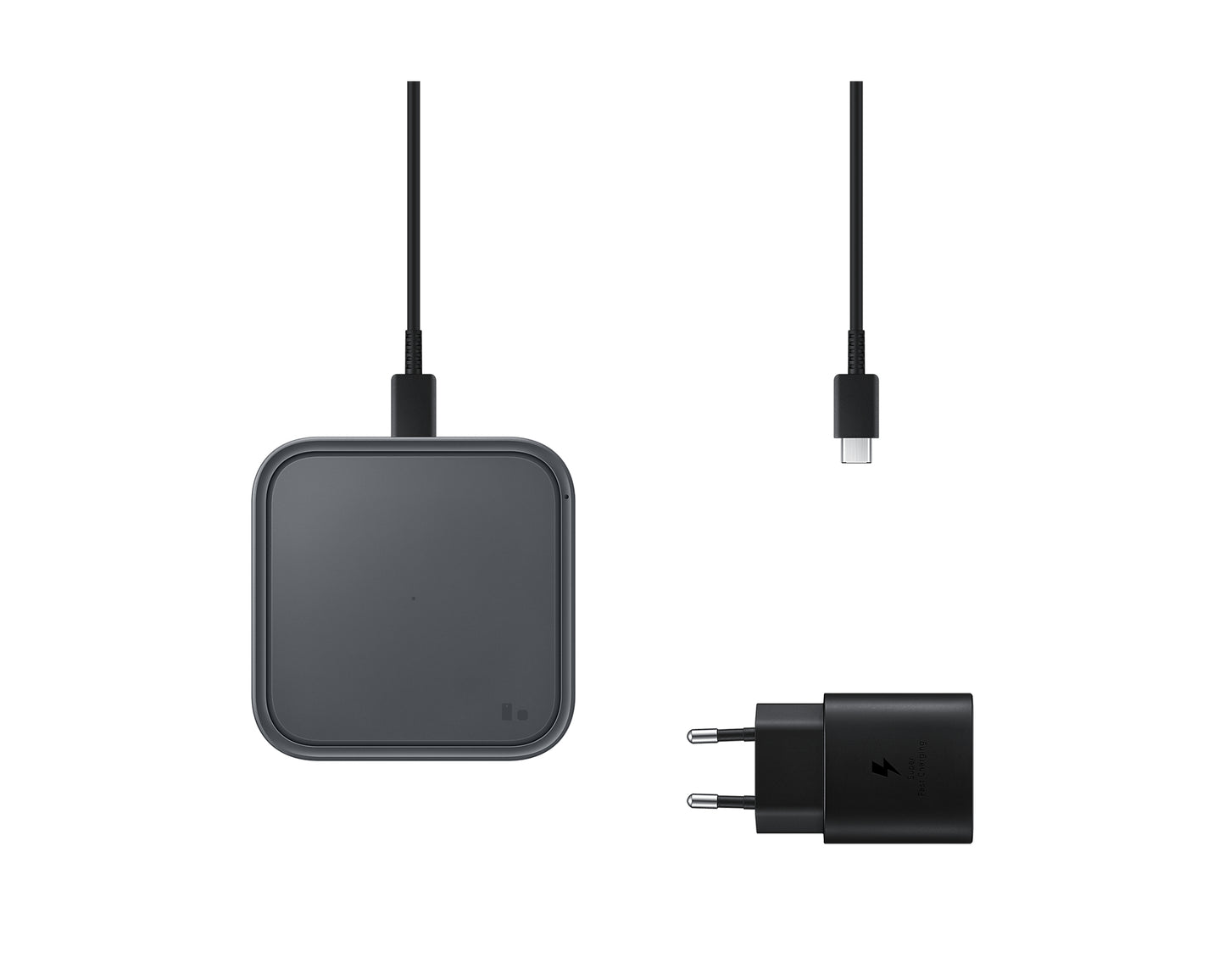 Samsung EP-P2400BBEGEU mobilladdare Smartphone Grå USB inomhus