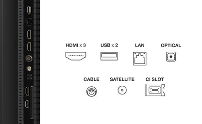 TCL P79K 50P79K TV 127 cm (50") 4K Ultra HD Smart TV Wi-Fi Metallic 430 cd/m² – TCL