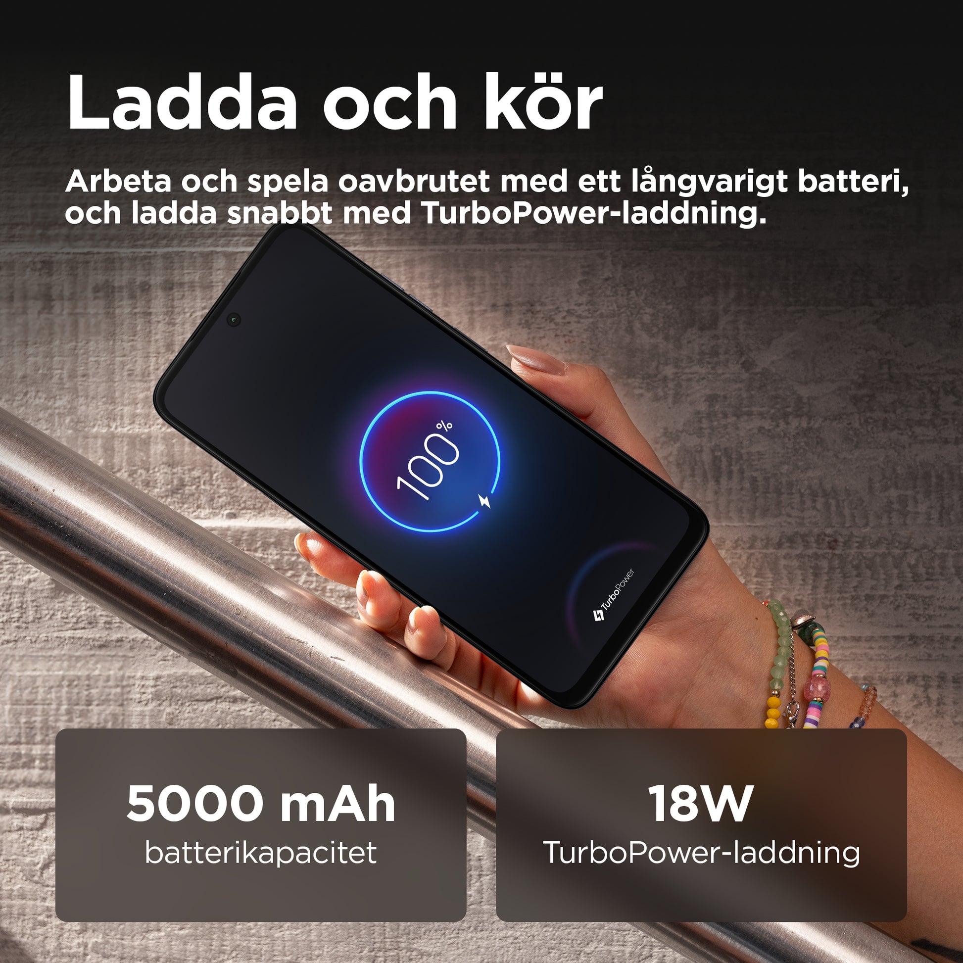 Motorola Moto G35 5G 4GB/128GB Svart – Motorola