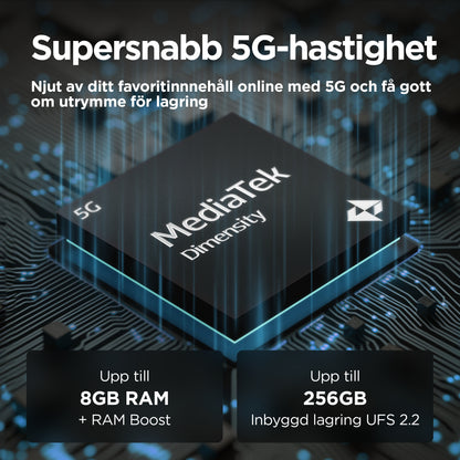 Motorola Moto G55 5G 256GB Svart – Motorola