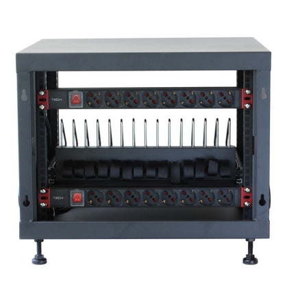 Techly Professional Charging Cabinet 14 Tablets and Smartphones