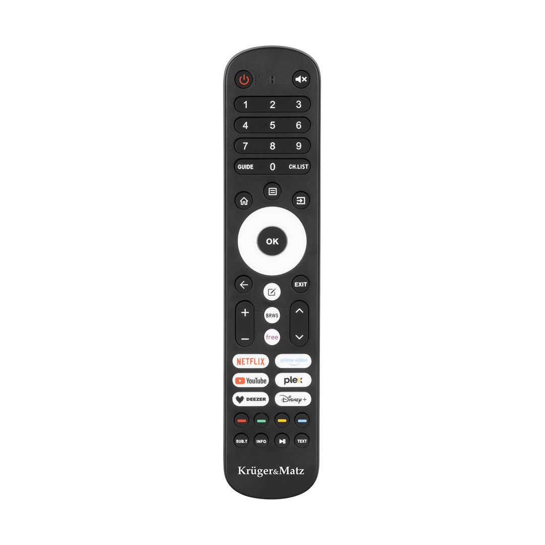 Krüger&Matz KM0224-V3 24" HD Smart TV Wi-Fi Black – Kruger & Matz