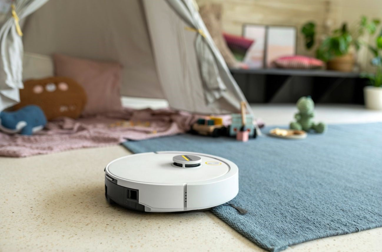 KARCHER RVC 3 Comfort white floor cleaning robot with base station – KARCHER